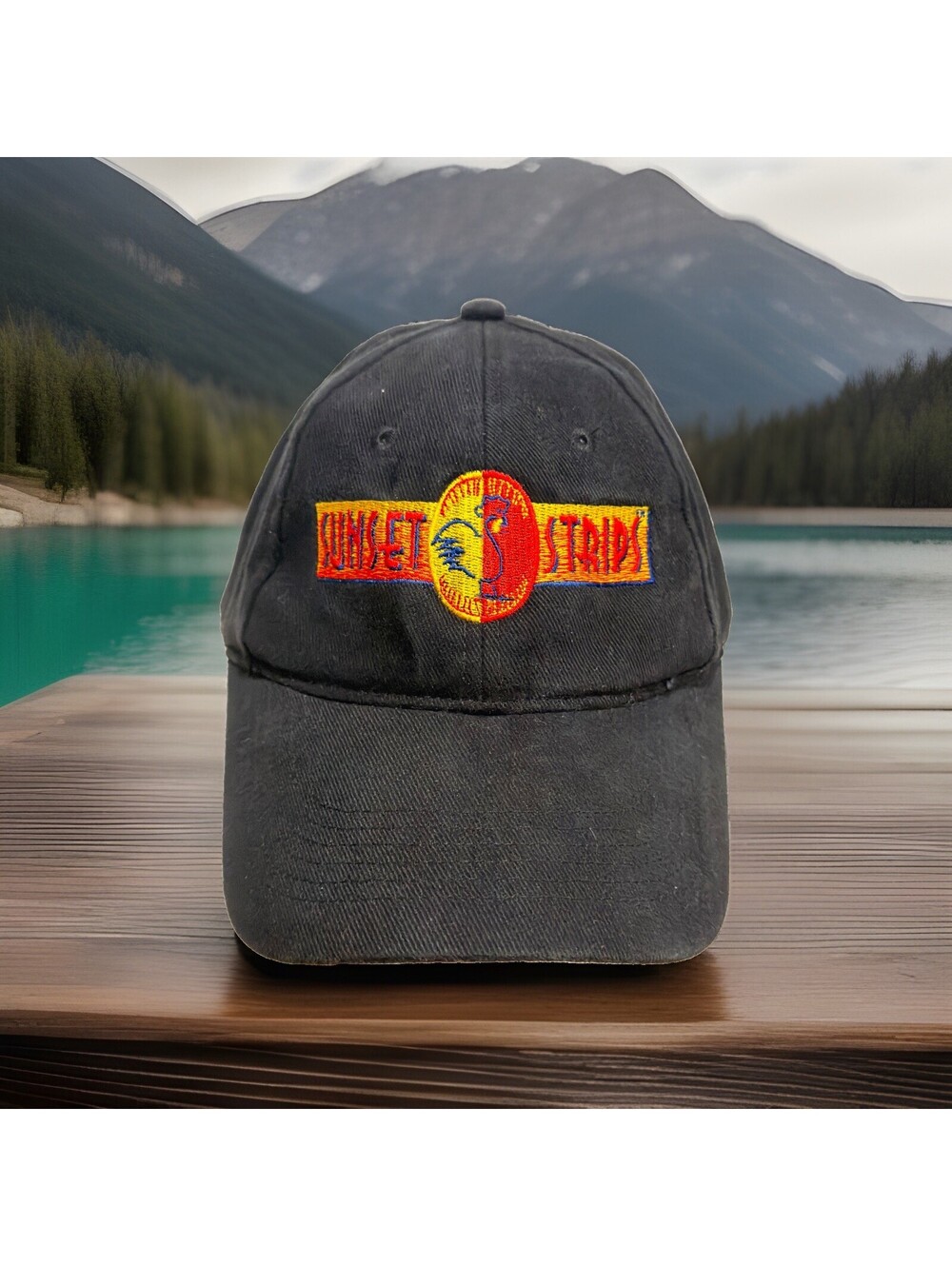 Sunset Strips Fried Grilled Chicken Tenders Rooster Restaurant Baseball Cap